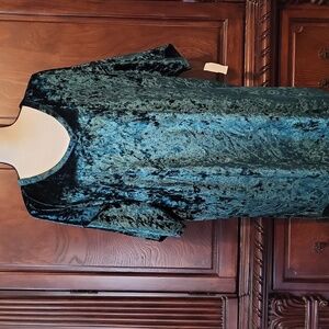 Velvet Teal Women's Top